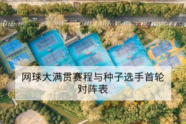 网球大满贯赛程与种子选手首轮对阵表